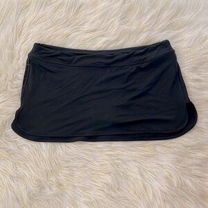 EUC Athleta Tidal Swim Skirt - Large - Black